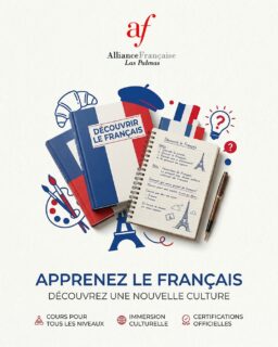 Descubre el mundo en francés😍🇫
Aprende francés con nosotros😉

 #laspalmasdegrancanaria❤️ #alianzafrancesalaspalmas #francesentuvida #Francophonie #aprenderfrancés #cursosdeverano #certificación #delfdalf #estudiarfrancés