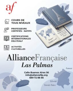 Descubre el mundo en francés😍🇫
Aprende francés con nosotros😉

 #laspalmasdegrancanaria❤️ #alianzafrancesalaspalmas #francesentuvida #Francophonie #aprenderfrancés #cursosdeverano #certificación #delfdalf #estudiarfrancés