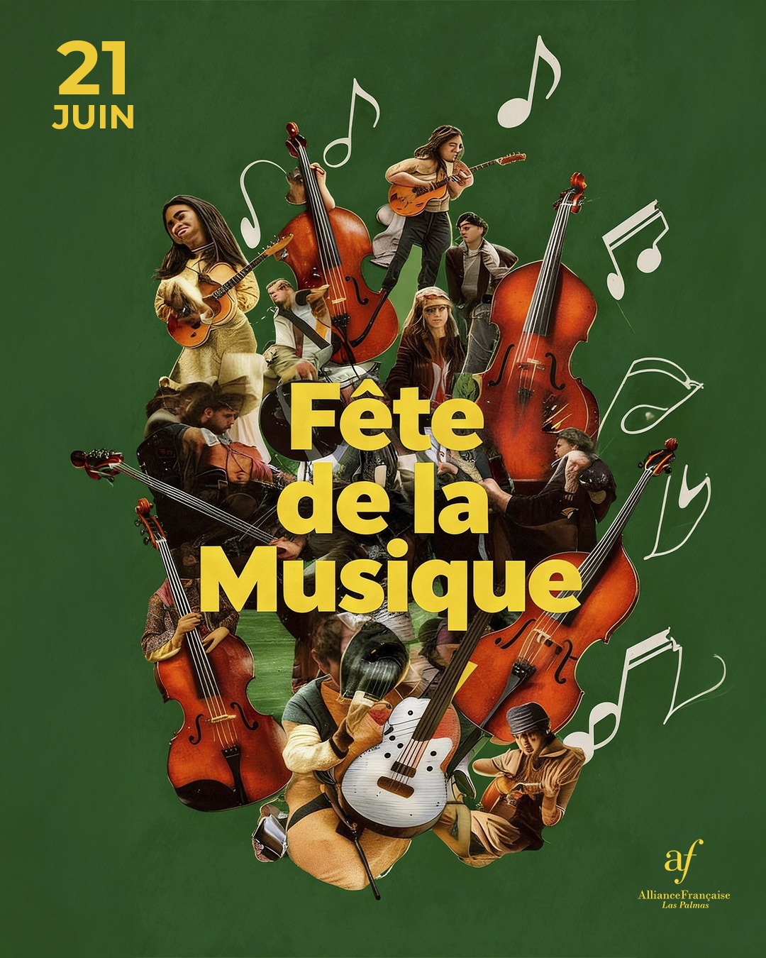 Fête de la Musique💿🎙🪗🎺🎷🎻❤️

#fêtedelamusique #laspalmasdegrancanaria❤️ #alianzafrancesalaspalmas #francesentuvida #culturafrancesa #aprenderfrancés #chanteur #arte