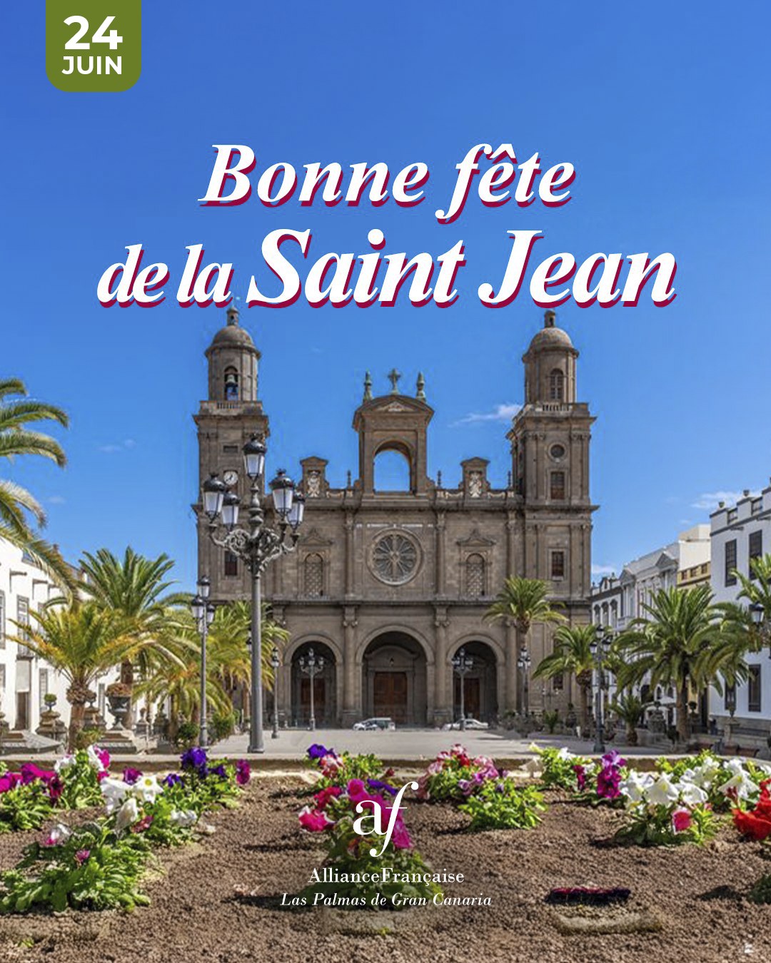 La Fiesta de San Juan
Esta celebración tiene un significado muy especial para los grancanarios, ya que cada 24 de junio, justo el día de San Juan, Las Palmas de Gran Canaria celebra sus Fiestas Fundacionales, con las que conmemora su fundación oficial, en 1478. Bonne fête !!

#SanJuan2024 #laspalmasdegrancanaria❤️ #aprenderfrancés #francés