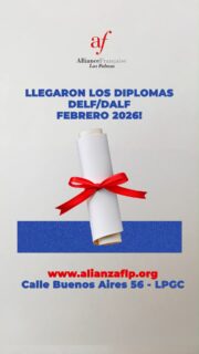 LLEGARON LOS DIPLOMAS DELF/DALF - FEBRERO 2026😍✅
👉 Pueden pasar a retirarlos por Calle Buenos Aires 56 
👉De Lunes a Jueves de 9:30 a 14 y de 16 a 19

 #laspalmasdegrancanaria❤️ #alianzafrancesalaspalmas #francesentuvida #examendefrancés #certificación #estudiarfrancés #delfdalf