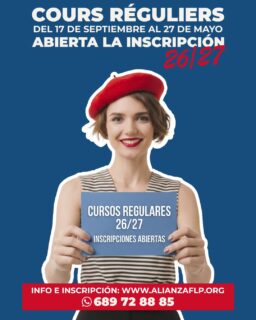 ¡Ya tenemos disponible la oferta de cursos 25-26!😍🇫🙌
👉LINK: https://sites.google.com/view/ofertacursos/2026-2027?authuser=5

#francesentuvida #alliancefrancaise #laspalmasdegrancanaria❤️ #delf #delfjunior #culturafrancesa #cursosdeverano #alianzafrancesalaspalmas #aprenderfrancés #dalf #francés #estudiarfrances #examendefrancés