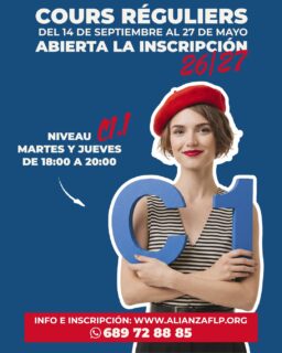 ¡Ya tenemos disponible la oferta de cursos 26-27!😍🇫🙌
👉 NIVEL C1.1 - MARTES Y JUEVES DE 18:00 A 20:00 HS.✅ 
👉LINK: https://sites.google.com/view/ofertacursos/2026-2027...

#francesentuvida #alliancefrancaise #laspalmasdegrancanaria❤️ #delf #delfjunior #culturafrancesa #cursosdeverano #alianzafrancesalaspalmas #aprenderfrancés #dalf #francés #estudiarfrances #examendefrancés