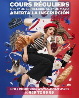 El francés te queda bien!😉🇫🇷
¡Ya tenemos disponible la oferta de cursos 25-26!😍🇫🙌
👉LINK: https://sites.google.com/view/ofertacursos/2026-2027...

#francesentuvida #alliancefrancaise #laspalmasdegrancanaria❤️ #delf #delfjunior #culturafrancesa #cursosdeverano #alianzafrancesalaspalmas #aprenderfrancés #dalf #francés #estudiarfrances #examendefrancés