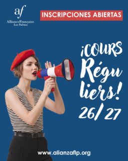 El francés te queda bien!😉🇫🇷
¡Ya tenemos disponible la oferta de cursos 26-27!😍🇫🙌
👉LINK: https://sites.google.com/view/ofertacursos/2026-2027...

#francesentuvida #alliancefrancaise #laspalmasdegrancanaria❤️ #delf #delfjunior #culturafrancesa #cursosdeverano #alianzafrancesalaspalmas #aprenderfrancés #dalf #francés #estudiarfrances #examendefrancés