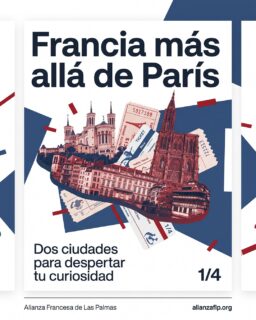🧳 París enamora, pero Francia tiene muchas más ciudades capaces de sorprenderte.

Hoy hacemos una parada en Lyon, entre patrimonio y gastronomía, y en Strasbourg, donde su catedral y el barrio de la Petite France invitan a pasear mirando cada detalle. 🏘️✨

Dos destinos diferentes y una oportunidad para sumar palabras a tu próxima aventura.

💬 Practiquemos juntos: «Je voudrais visiter…» significa «Me gustaría visitar…».
Completa la frase con tu ciudad favorita. ¡La curiosidad ya la tienes; ahora ponemos las palabras!

#AlianzaFrancesaLasPalmas #DescubreFrancia #Lyon #Strasbourg #FrancésParaViajar